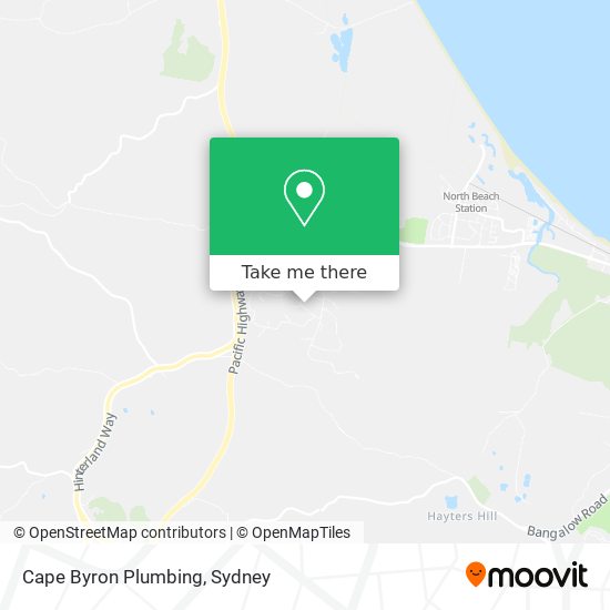 Cape Byron Plumbing map