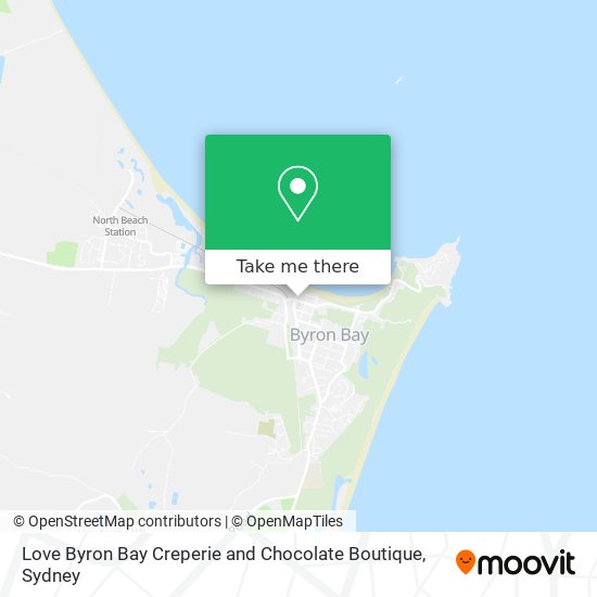 Love Byron Bay Creperie and Chocolate Boutique map