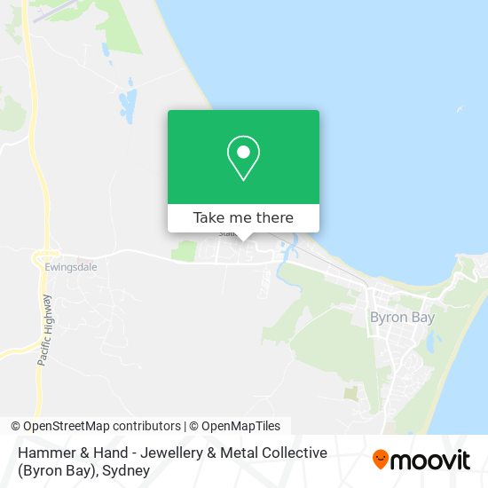 Hammer & Hand - Jewellery & Metal Collective (Byron Bay) map