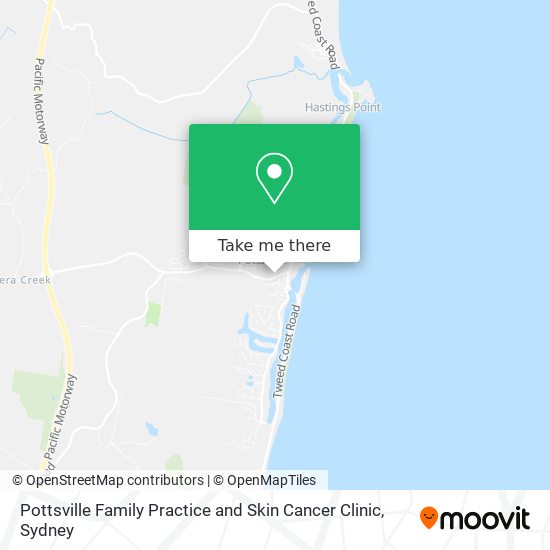 Pottsville Family Practice and Skin Cancer Clinic map