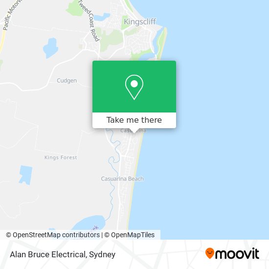 Alan Bruce Electrical map