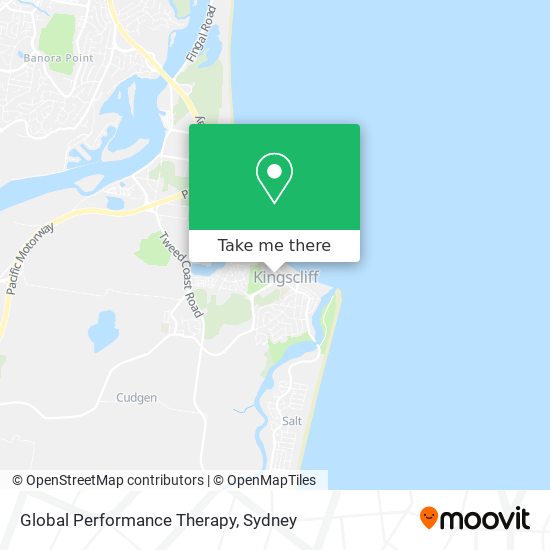 Global Performance Therapy map