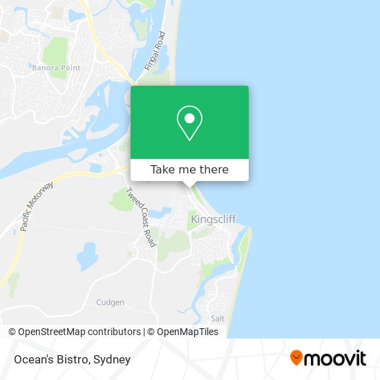 Ocean's Bistro map