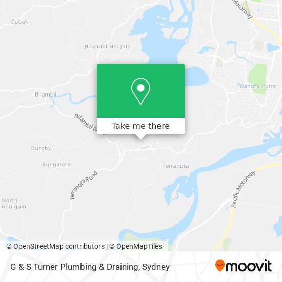 G & S Turner Plumbing & Draining map