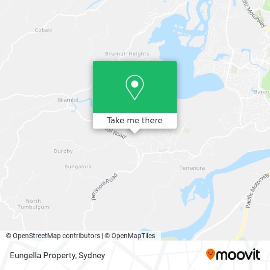 Mapa Eungella Property