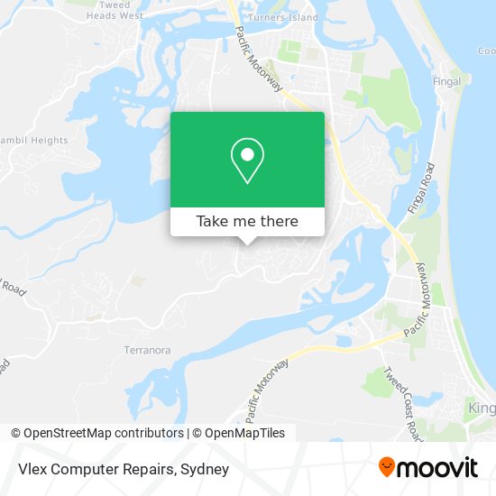 Vlex Computer Repairs map