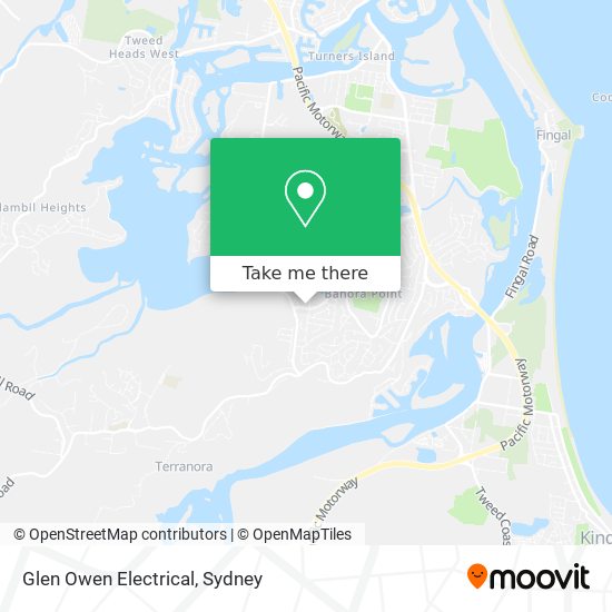 Mapa Glen Owen Electrical
