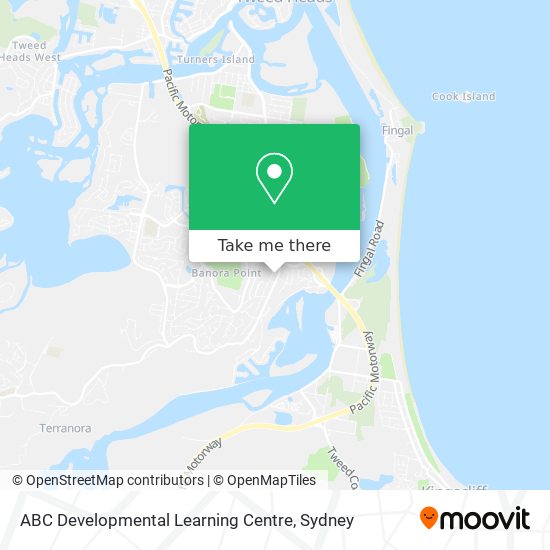 Mapa ABC Developmental Learning Centre