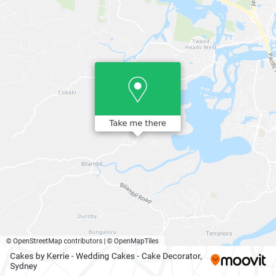 Cakes by Kerrie - Wedding Cakes - Cake Decorator map