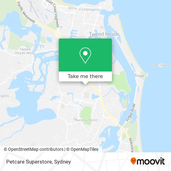 Petcare Superstore map