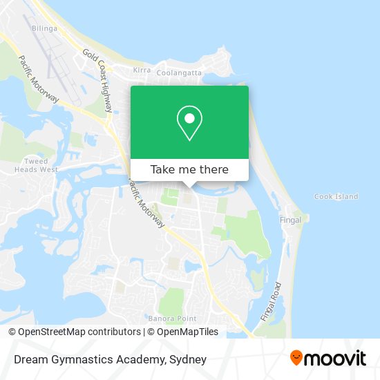 Dream Gymnastics Academy map