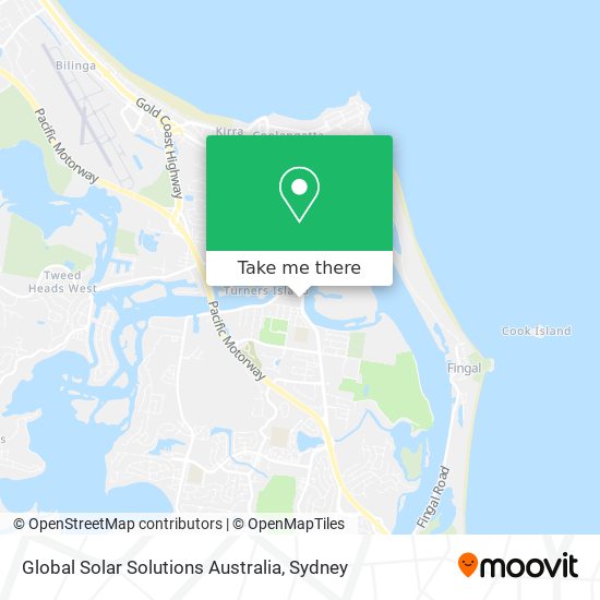 Mapa Global Solar Solutions Australia