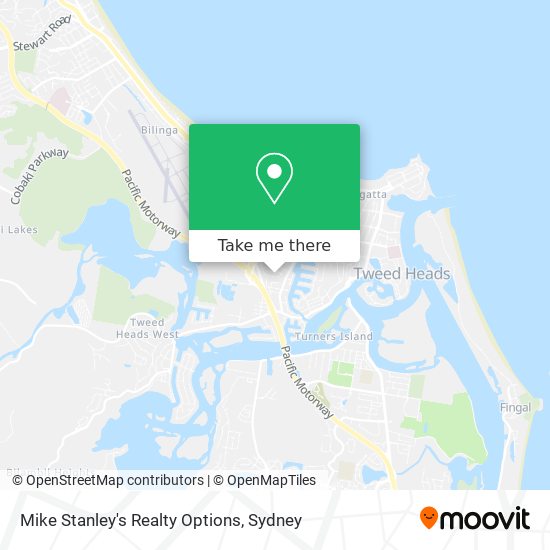 Mike Stanley's Realty Options map