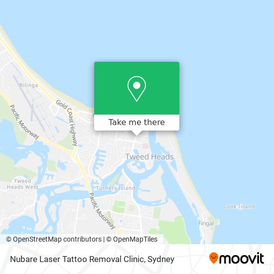 How to get to Nubare Laser Tattoo Removal Clinic in Tweed Heads by Bus or  Train?