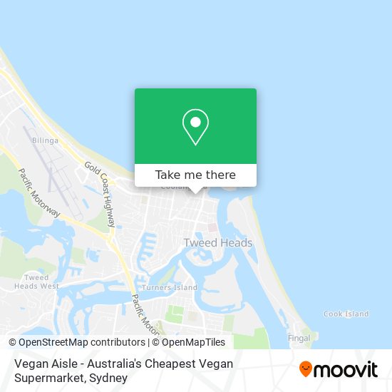 Vegan Aisle - Australia's Cheapest Vegan Supermarket map