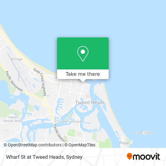 Wharf St at Tweed Heads map