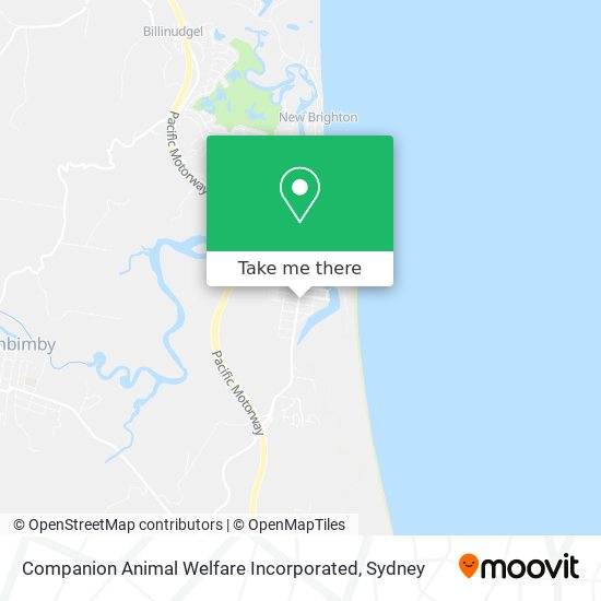 Companion Animal Welfare Incorporated map