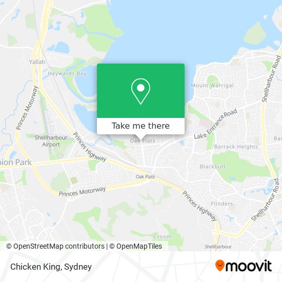 Chicken King map