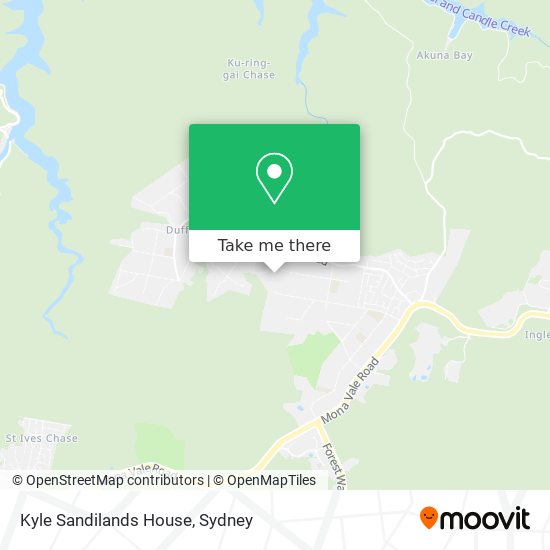 Kyle Sandilands House map