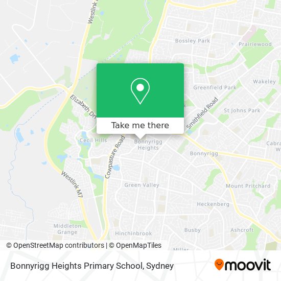 Bonnyrigg Heights Primary School map