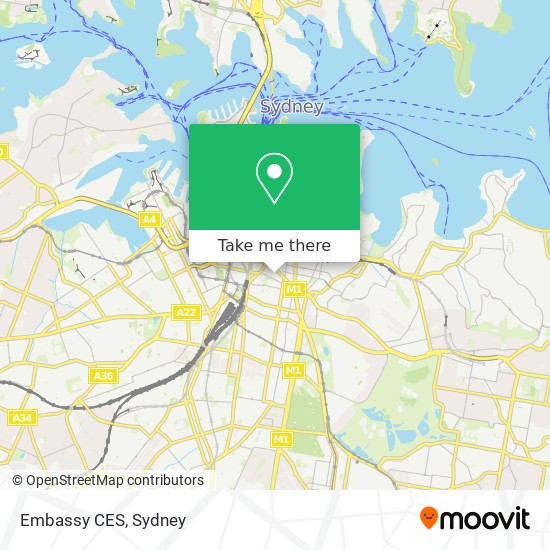 Embassy CES map