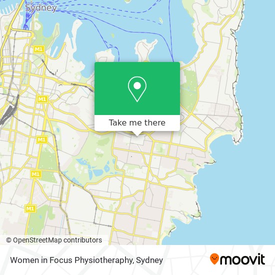 Women in Focus Physiotheraphy map