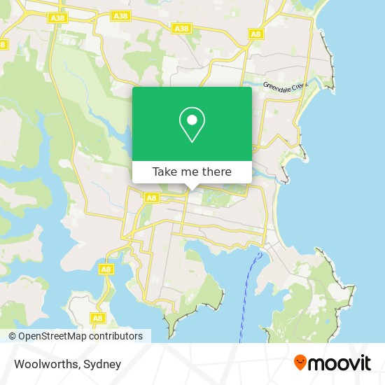 Woolworths map