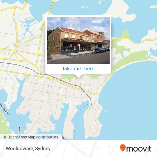 Mapa Woolooware