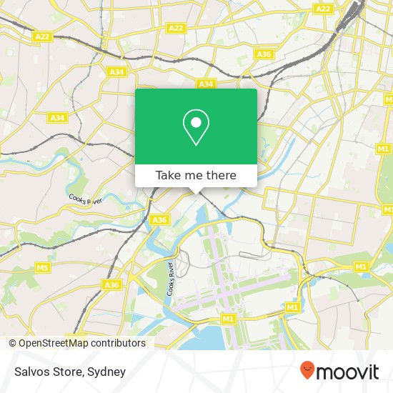 Salvos Store map
