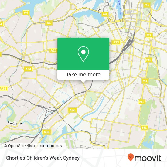 Shorties Children's Wear map