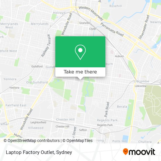 Laptop Factory Outlet map