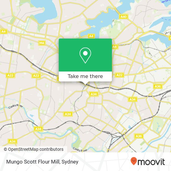 Mungo Scott Flour Mill map