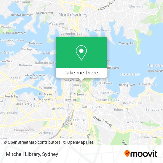 Mitchell Library map