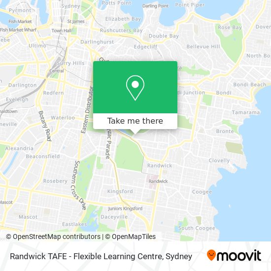 Randwick TAFE - Flexible Learning Centre map