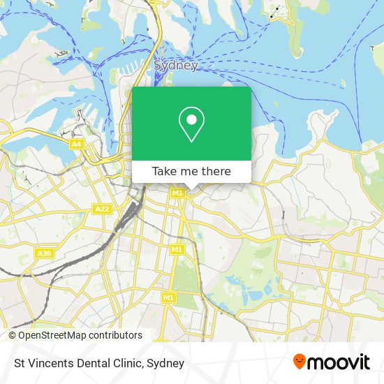 St Vincents Dental Clinic map