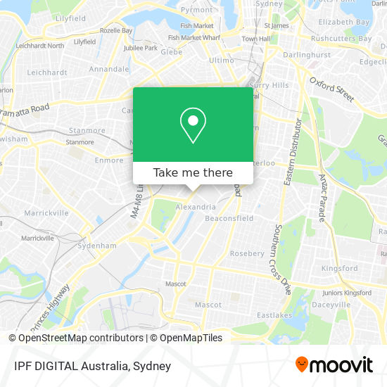 IPF DIGITAL Australia map