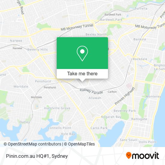 Pinin.com.au HQ#1 map