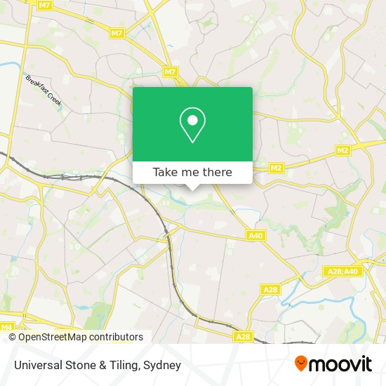 Mapa Universal Stone & Tiling