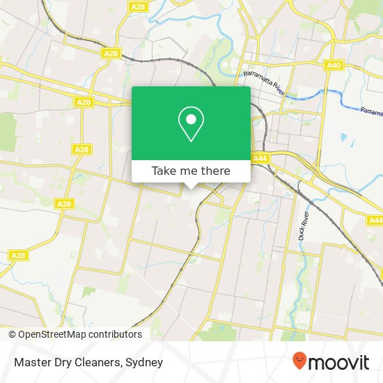 Master Dry Cleaners map