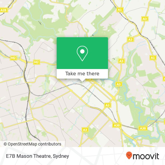 E7B Mason Theatre map