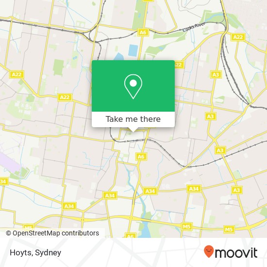 Hoyts map