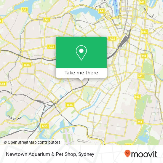 Newtown Aquarium & Pet Shop map