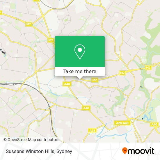 Sussans Winston Hills map