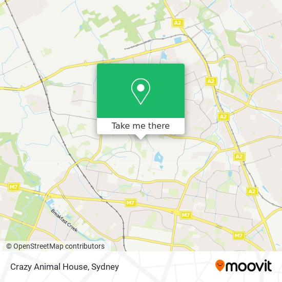 Crazy Animal House map