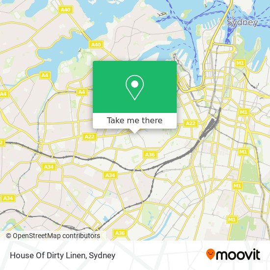 House Of Dirty Linen map