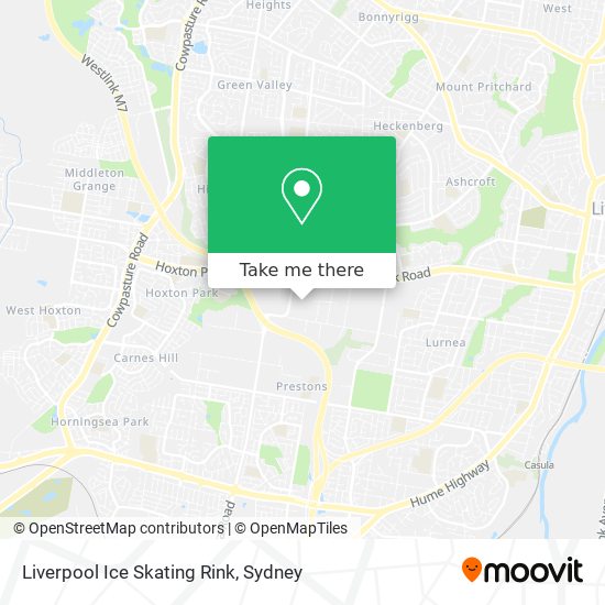 Liverpool Ice Skating Rink map
