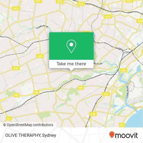 OLIVE THERAPHY map