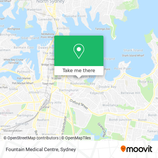 Fountain Medical Centre map