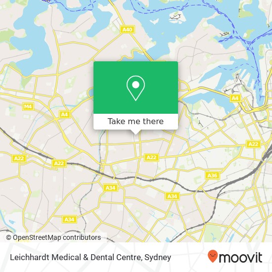 Leichhardt Medical & Dental Centre map