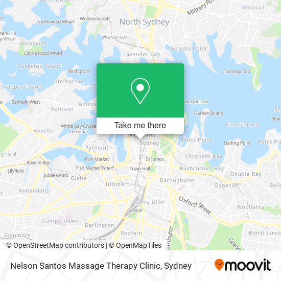 Nelson Santos Massage Therapy Clinic map